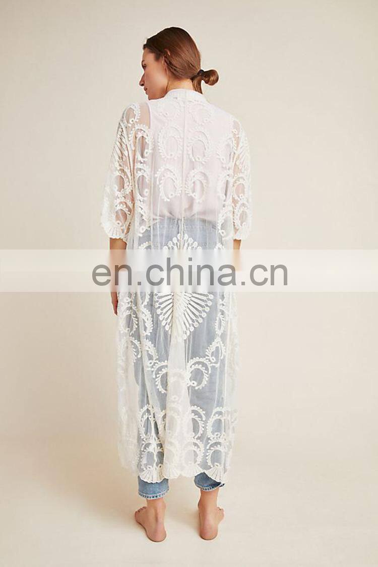 Mesh Cover up 2019 Kimono Beach Swim suit Cover up Pareo de Plage Bathing suit Cover ups Sarong Beach wear Vestido Playa Tunic