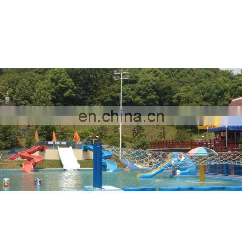 Water park equipment Open water slide for family