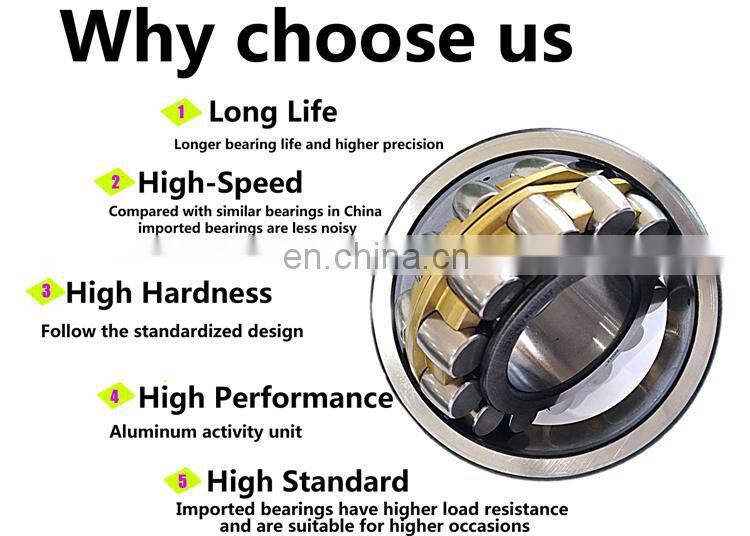 brass cage spherical roller bearing 22322 22322K 22322C/W33 22322CC/W33