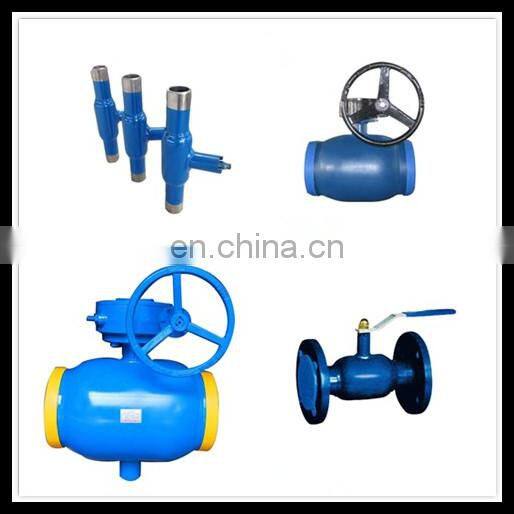 8 Inch Dn200 Carbon Steel Fully Welded Float Ball Valve