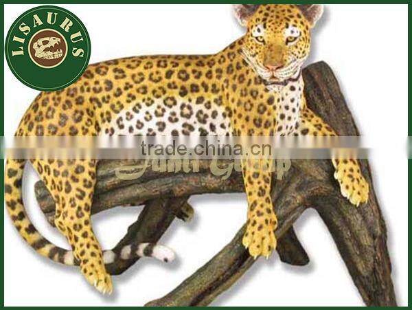 Lisaurus-LA Life size leopard statue for palygroud park