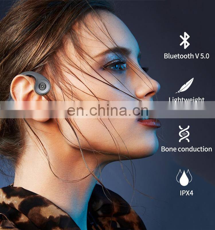 Golden Sky Wireless Sports Bluetooth Earphone Bone Conduction Speakers Running Headphone Motorcycle Headset Factory Wholesale