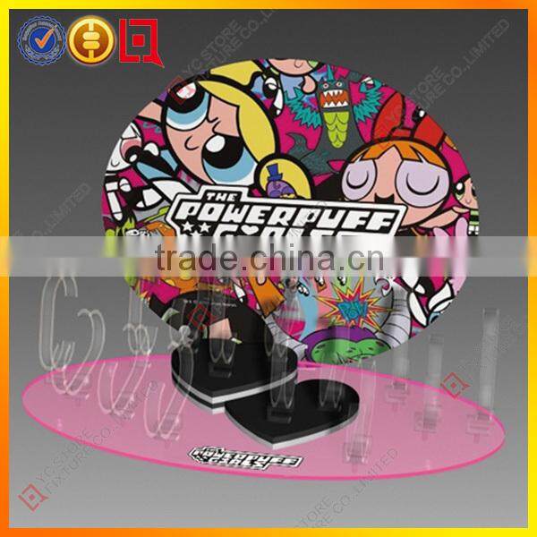 2015 new design counter top acrylic watch display rack for watch shop