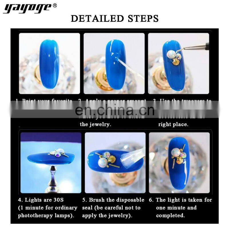 2019 Newest Trend 3D For Nail Rhinestone Art decoration nail salon professional in stock