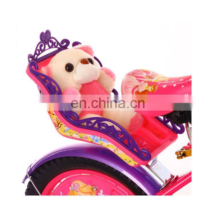 Cheap Bicicletas Manufacturer 12 14 16 Inch Exported Kids Bike with backrest