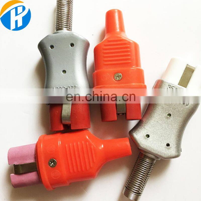 Electric Heating heater aluminium alloy plug socket pin 6mm 5mm hole