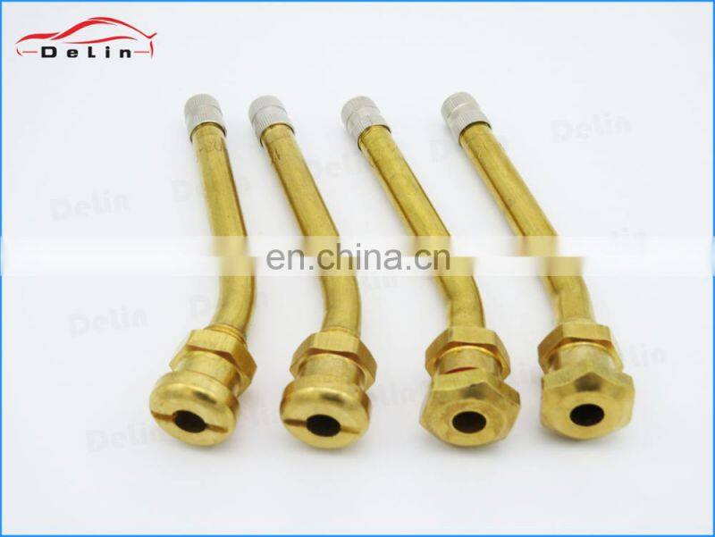 DeLin brass schrader air valve hexangular heavy duty truck tire valve v3-20-4 v3.20.4