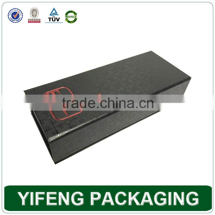 black matte lamination cardboard printed gift magnet paper box