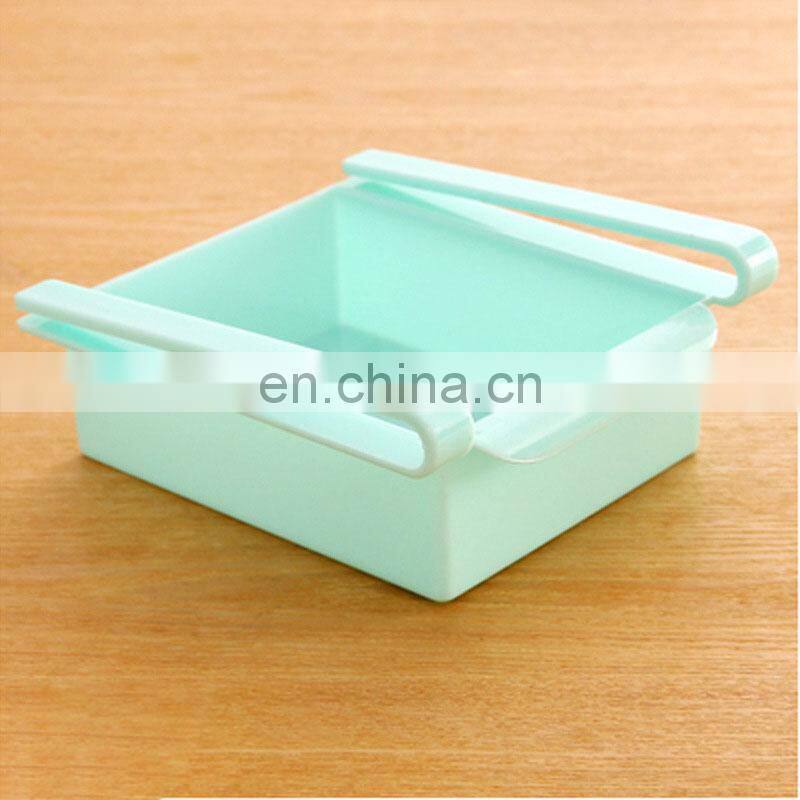 Slide Fridge Storage Rake Freezer Food Boxes Pantry Organizer Bins Container Space-saving Box