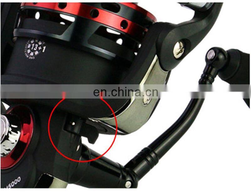 Amazon Germany Technology 1000-9000 13+1 Bearing Metal Front Drag Pesca Fashion fishing Wheel Seiko Fishing Spinning Reel