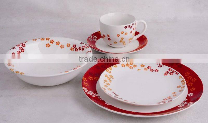 Ceramic Material and Eco-Friendly Feature copper dinnerware set Dinnerware Sets Dinnerware Type and Supper white/normal white