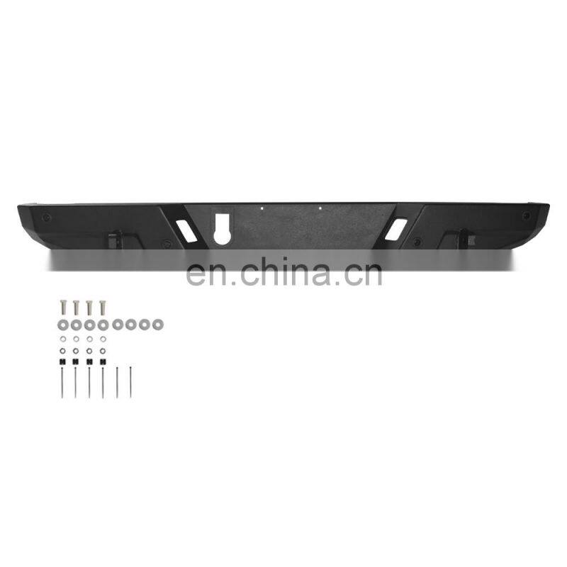 Maiker offroad Rear Bumper with Sensor Holes for Jeep Gladiator JT 20-21 4x4 bumper accessories
