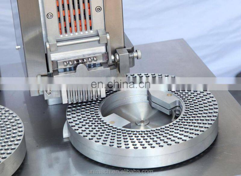 pharmaceutical machine powder manual small semi automatic capsule filler filling machine with low price