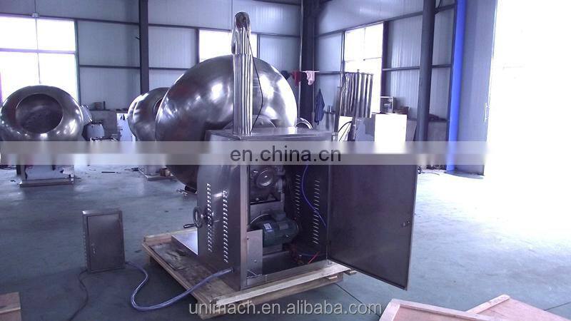 BY series Water Chestnut Pill Sugar Coating Machine is the best-selling tablet film machine with the best price so far