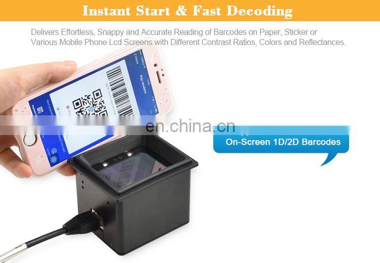 Rakinda RD4600 Fixed Mount QR Code Scanner Module For Mobile Payment or Access Control
