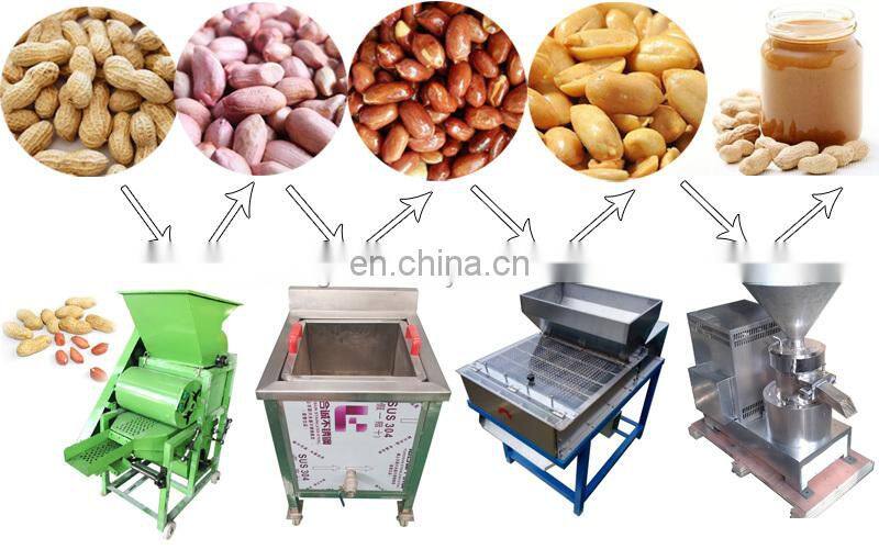 Peanut Production Shea Vegetable Ghee Hummus Peanut Butter Making Machine Line