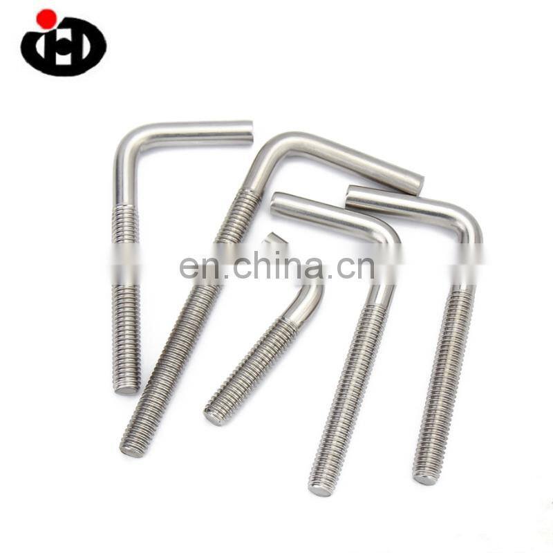 High Quality JINGHONG Plain Anchor Hook L Bolt