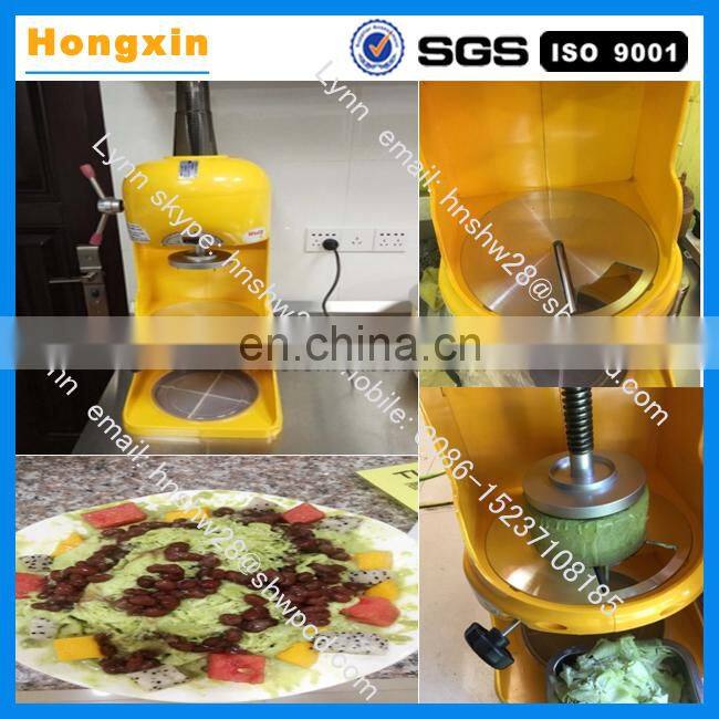 Commercial shop ice crusher & shaver machine / Snow cone cube shaving machine