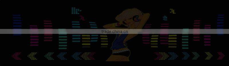 Car Music Rhythm Light LED Decorative Light Car LED Sound Music Light Activated Equalizer 5 Colors