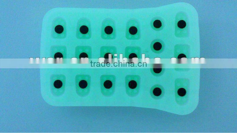 3M self adhesive furniture rubber silicone pads / rubber foot with 3M sticker