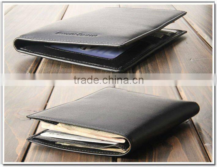 supply different size Leather Passport Holder,safe and durable passport holder