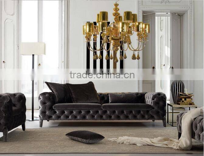 modern popular chesterfield sofa replica PFS8032