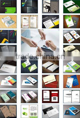 cheap custom printing credit cards/ paper business cards mini easy to carry