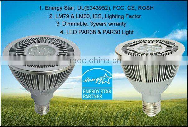 100w-150w equivalence Par38 LED Light