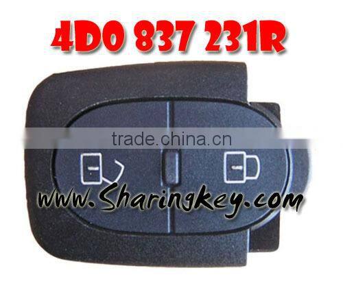 High quality 2 Button Remote Control(4D0 837 231 R 433MHZ) for Aud