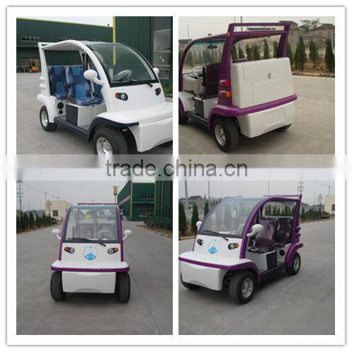 china small electric vehicle, 4 seats, Swiss design, 48V 4KW DC motor, model EG6043K