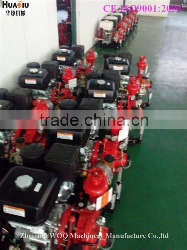 14 HP portable fire pump with Kolher engine