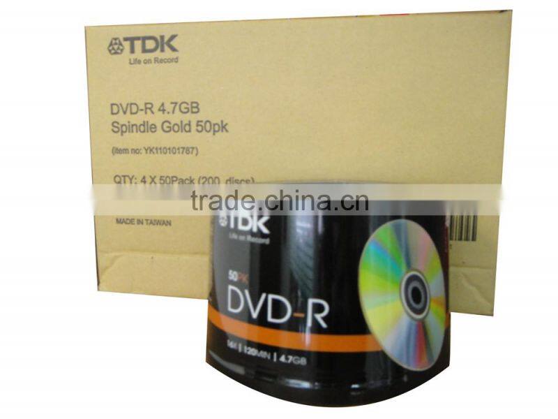 TDK CD-R, Taiwan supplier, original blank cd 700MB