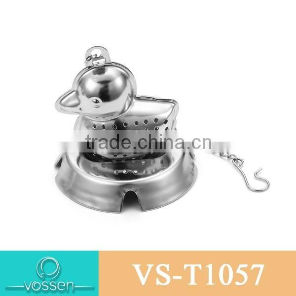 Gold plating chrismas tree tea infuser