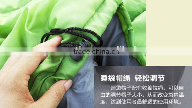 Best price 3 seasons camping plush sleeping bag