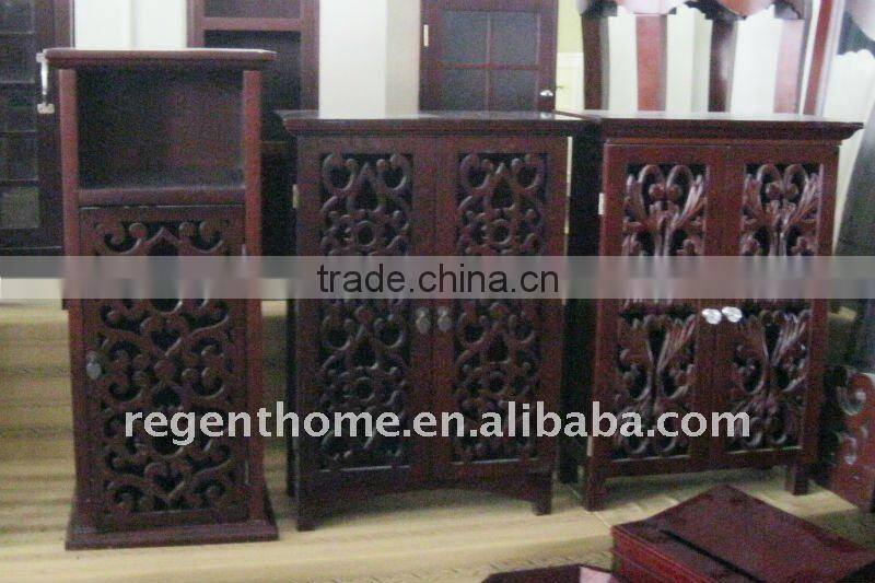 wooden bathroom vanity cabinet