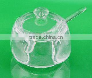acrylic storage jar
