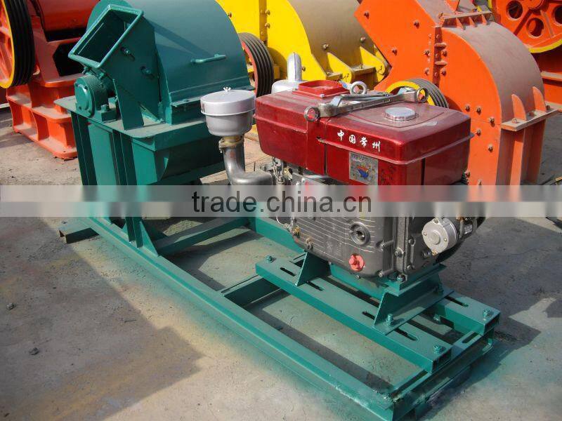 Compact structure Smooth Running Sawdust Wood Chipper