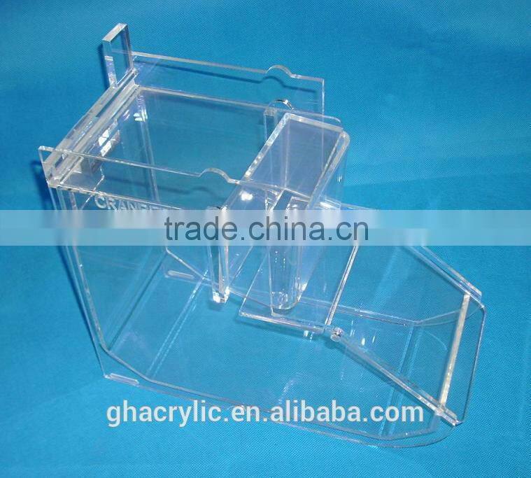 GH-RZ279 2014 Shenzhen factory direct sale High quality hot sale acrylic display rack/food display rack