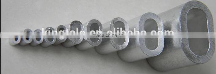 DIN3093 aluminum sleeve for steel wire rope