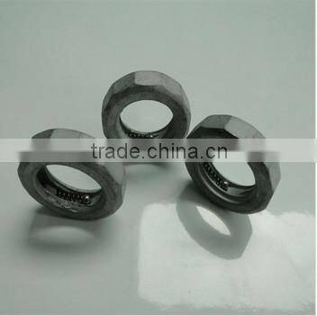 hot dip galvanized multilateral anti-theft nut with spring & ball