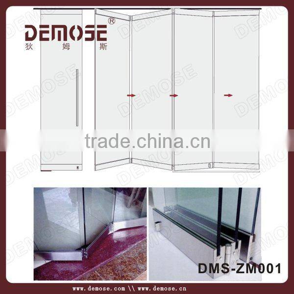 Interior Frameless Glass Bifold Door Made In China