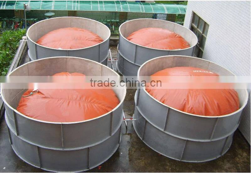 PUXIN foldable soft PVC biogas storage balloon