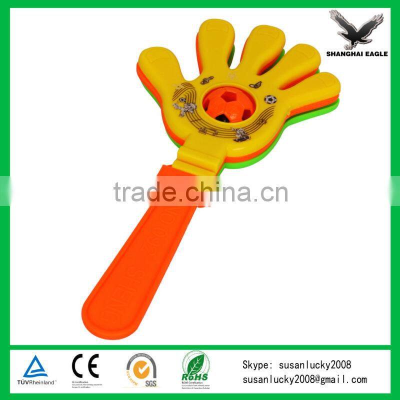 Cusomized Promotional Plastic Cheering Hand Clapper (directly from factory)