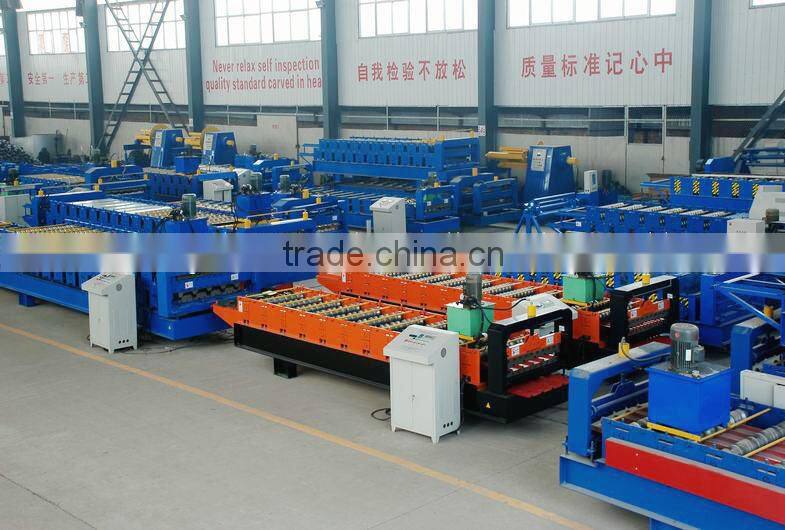 High Efficient Ridge Cap Roll Forming Machine NEW MADE IN CHINA