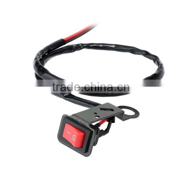 Universal Motorcycle Switch Electric Bike On/Off Power Control ATV Motorcycle Handlebar Switch button Light DIY Switch + Bracket