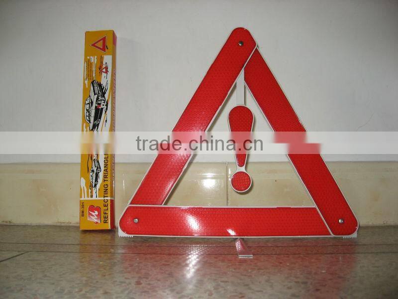 Emergency Roadside Folding Reflective Warning Triangle
