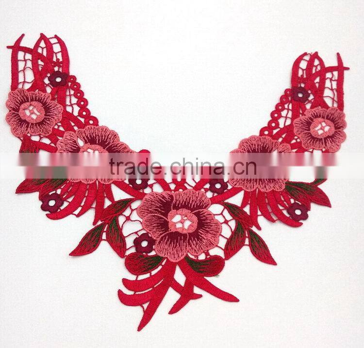 Fashionable Cheapest high quality lace neck