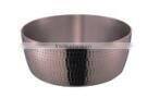 3 layers copper clad hammered cooking stock pot