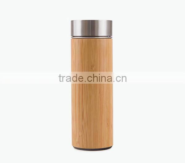 Bamboo insulation cup bamboo water bottle