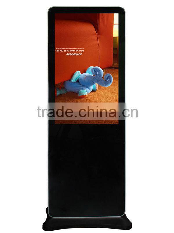 42 inch standalone lcd media advertising digital signage indoor